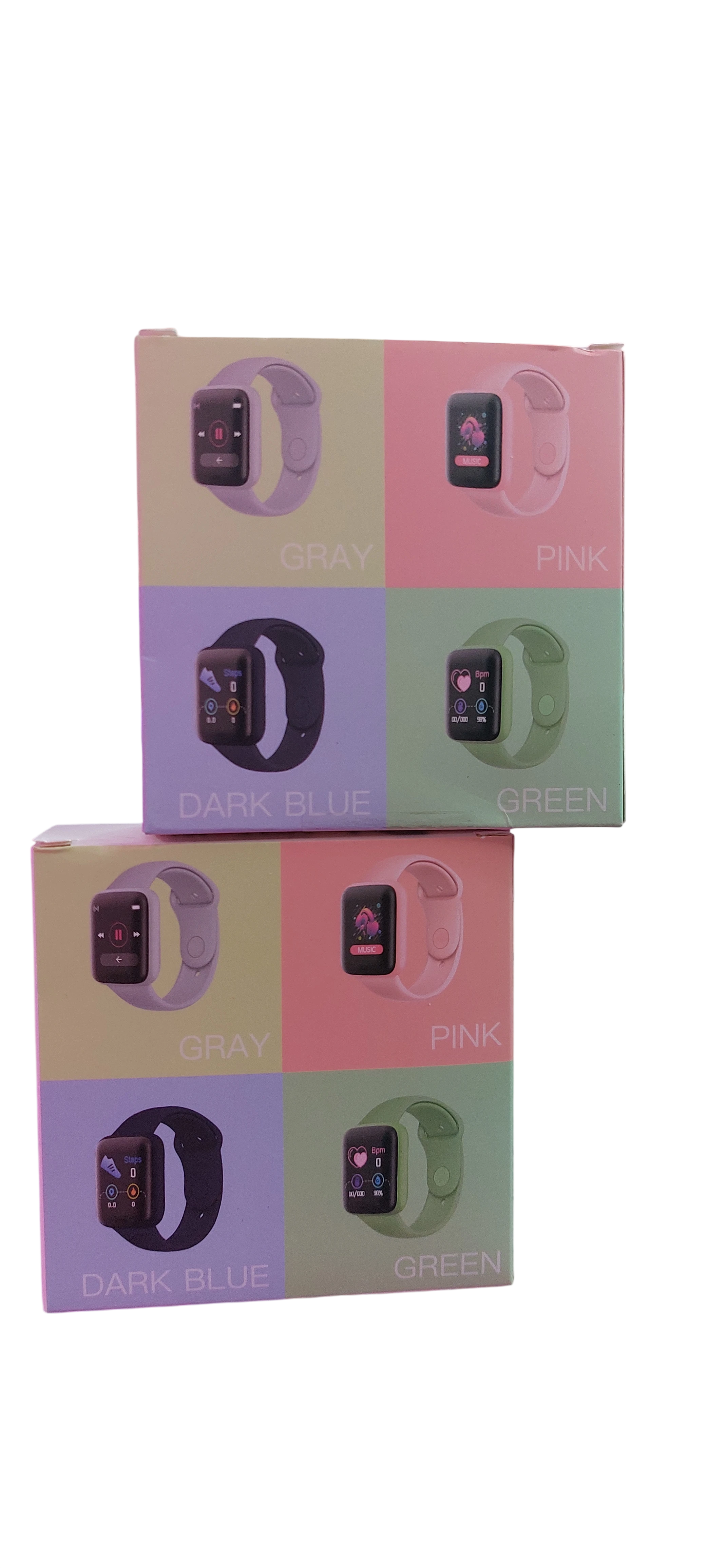 Smartwatch Deportivo con Monitor de Salud - Disponible en 4 Colores (Gray, Pink, Dark Blue, Green)