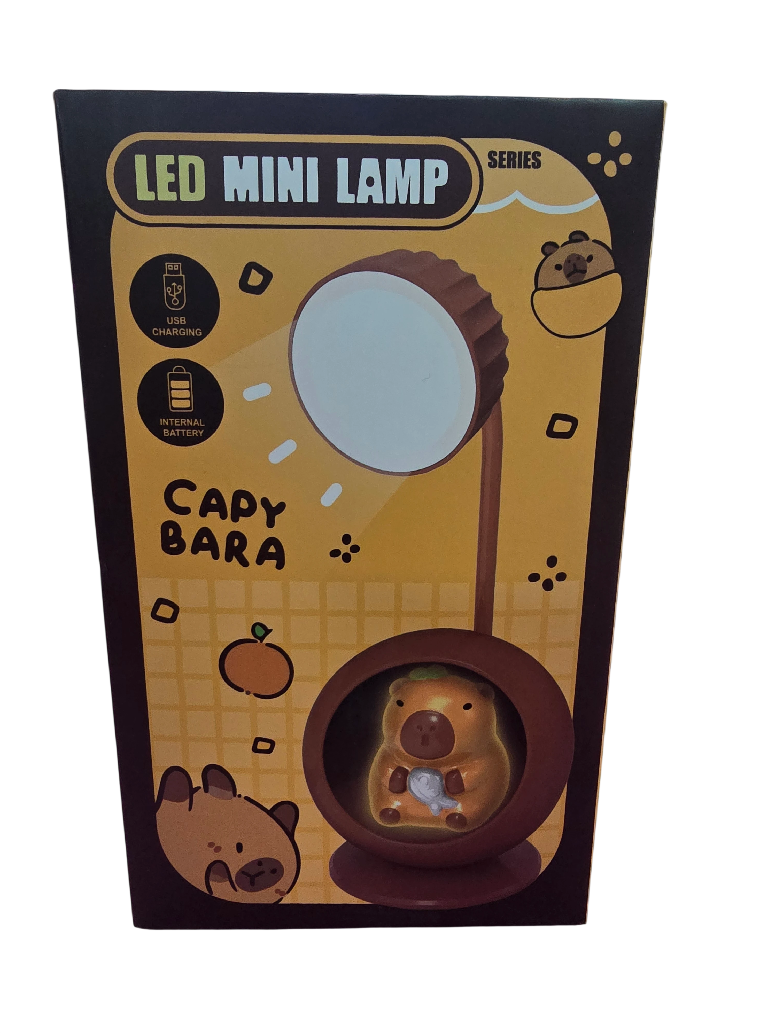 Lámpara LED  Capibara con Figura Decorativa Iluminada