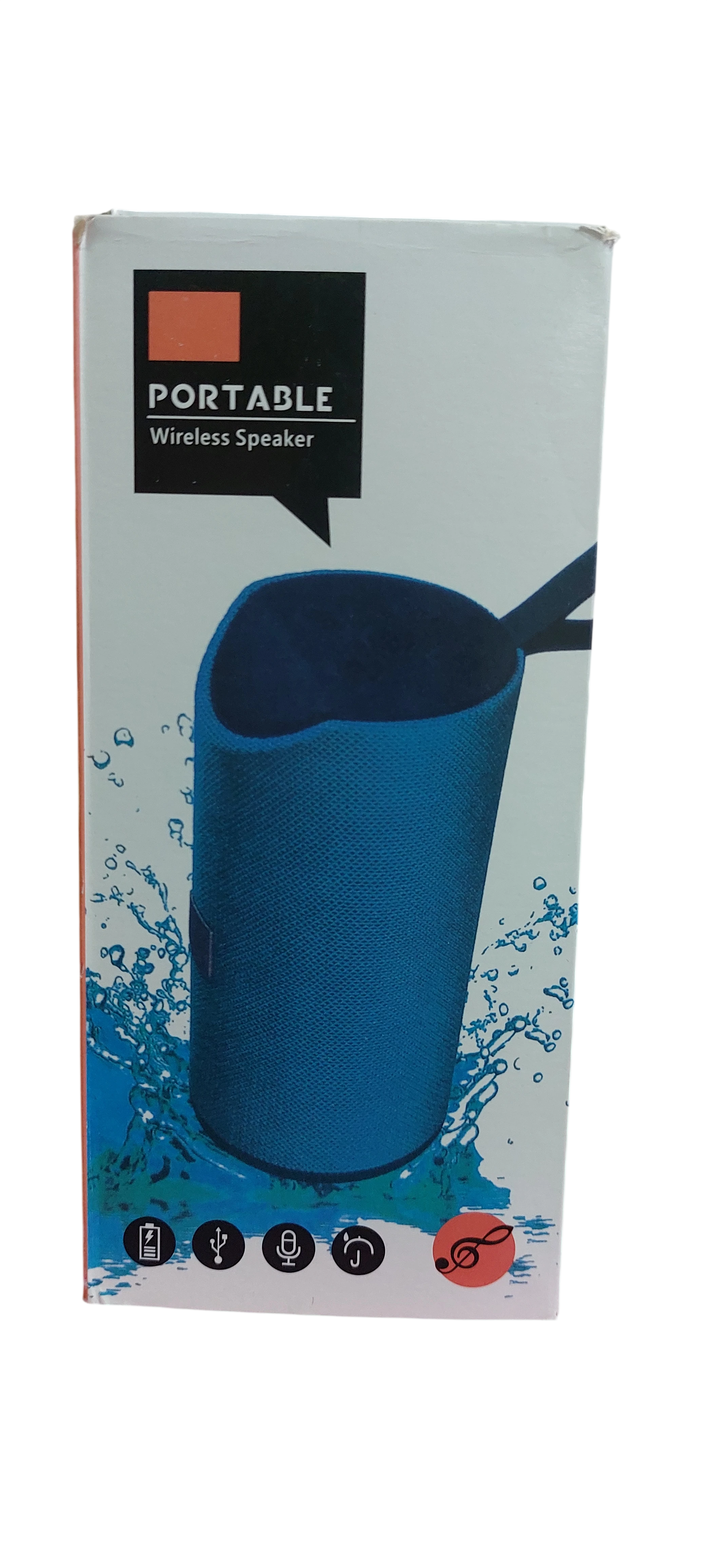 Parlante Bluetooth Portátil Inalámbrico Resistente al Agua con Correa