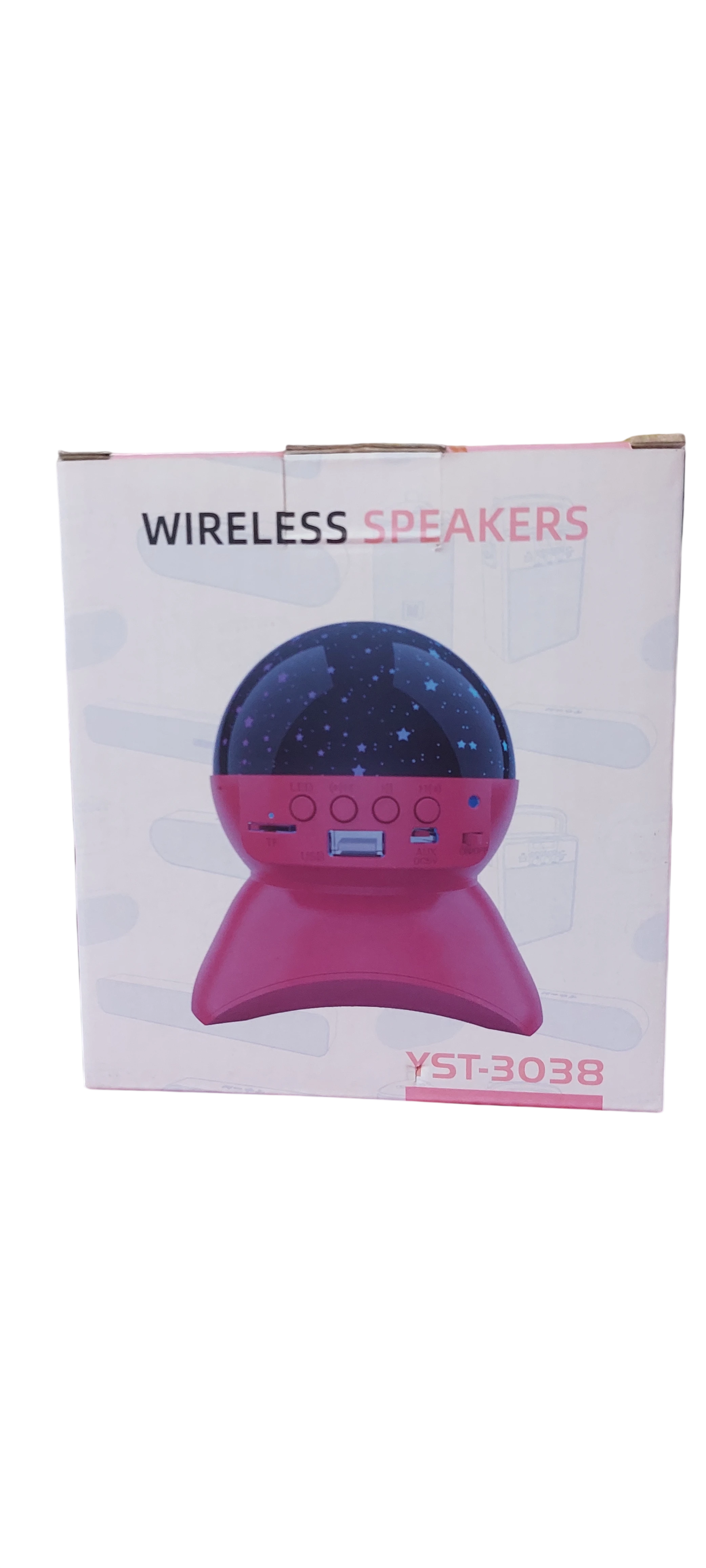 Parlante Bluetooth Inalámbrico con Luz Proyectora de Estrellas LED YST-3038 - 2