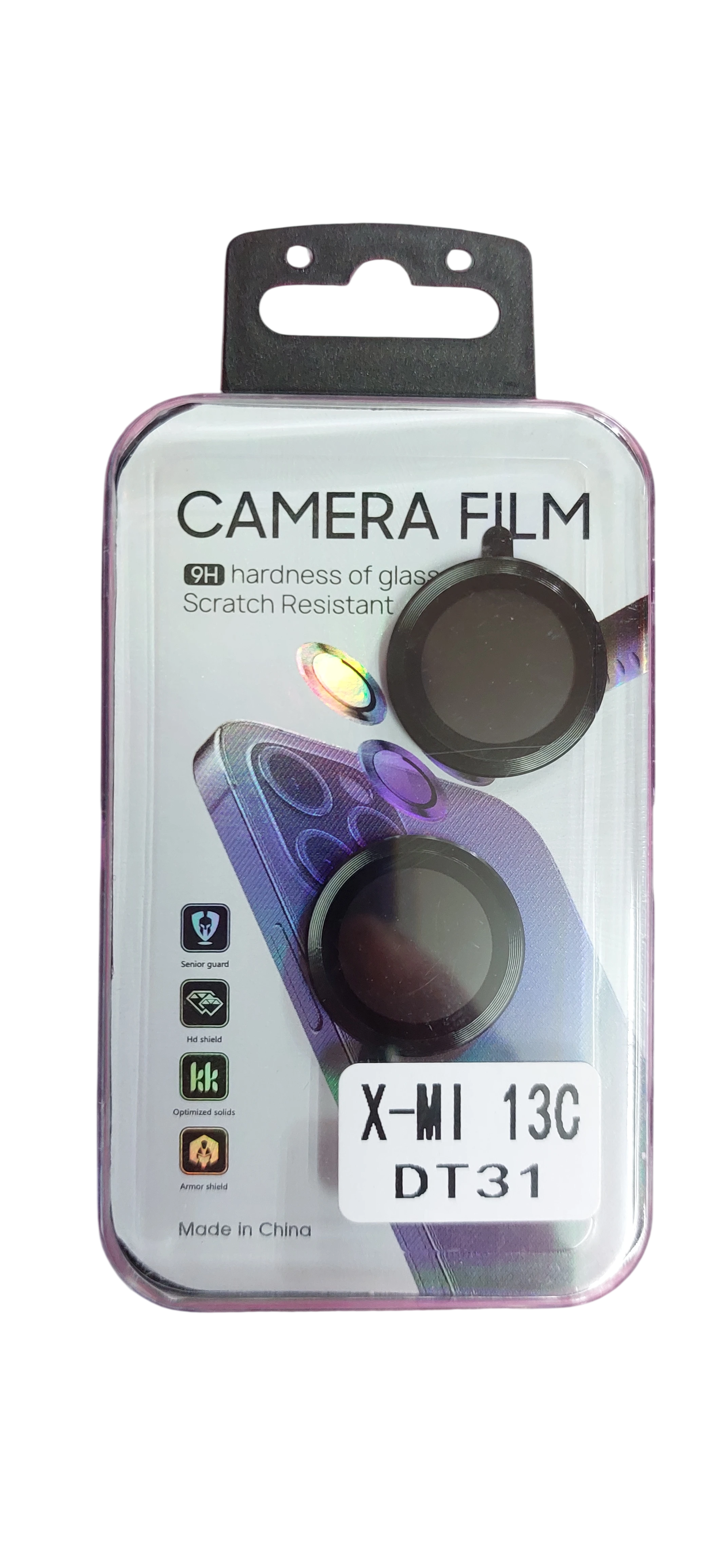 Protector de Lente de Cámara de Vidrio Templado 9H para Xiaomi 13C