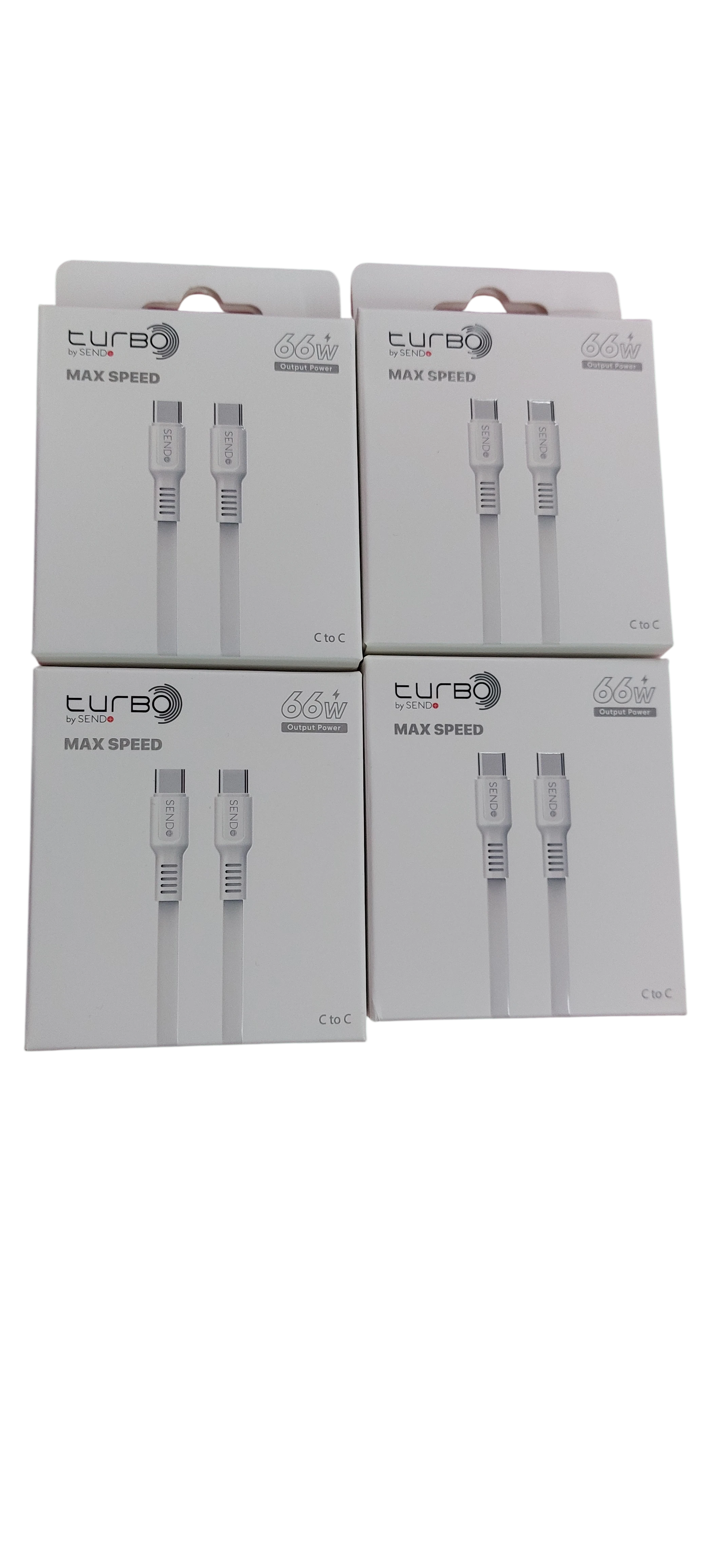 Cable USB-C a USB-C Turbo by SENDo Max Speed 66W Carga Rápida - 2