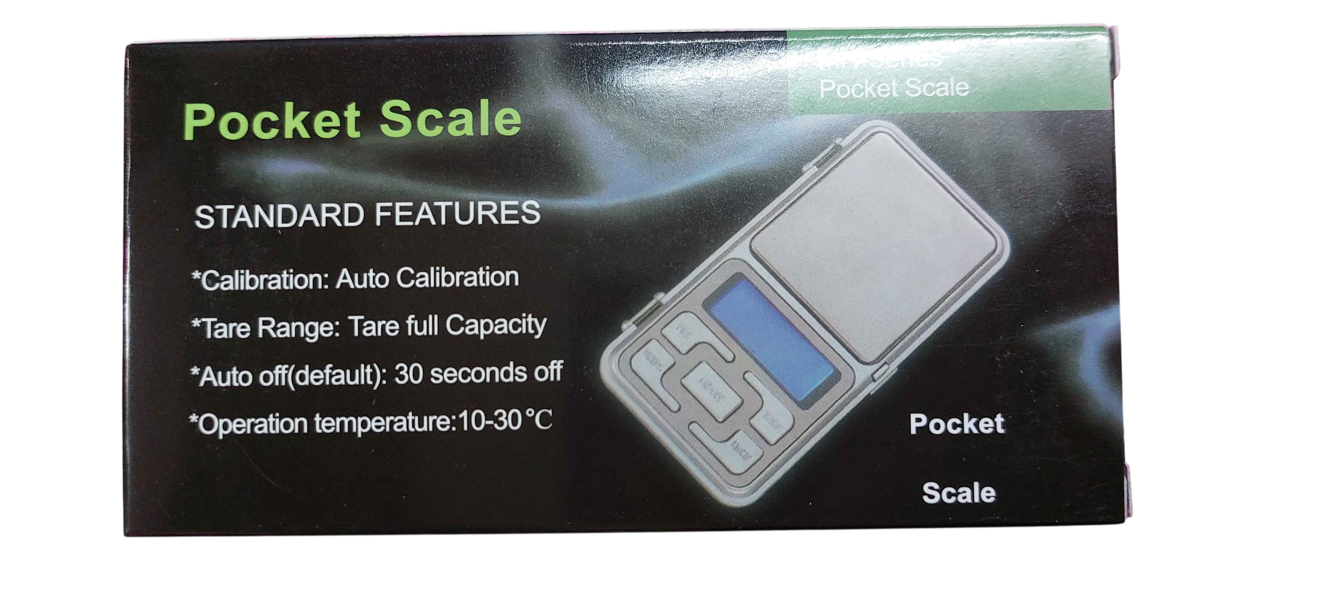 Balanza de Precisión Digital Pocket Scale - Mini Báscula de Bolsillo con Auto Calibración