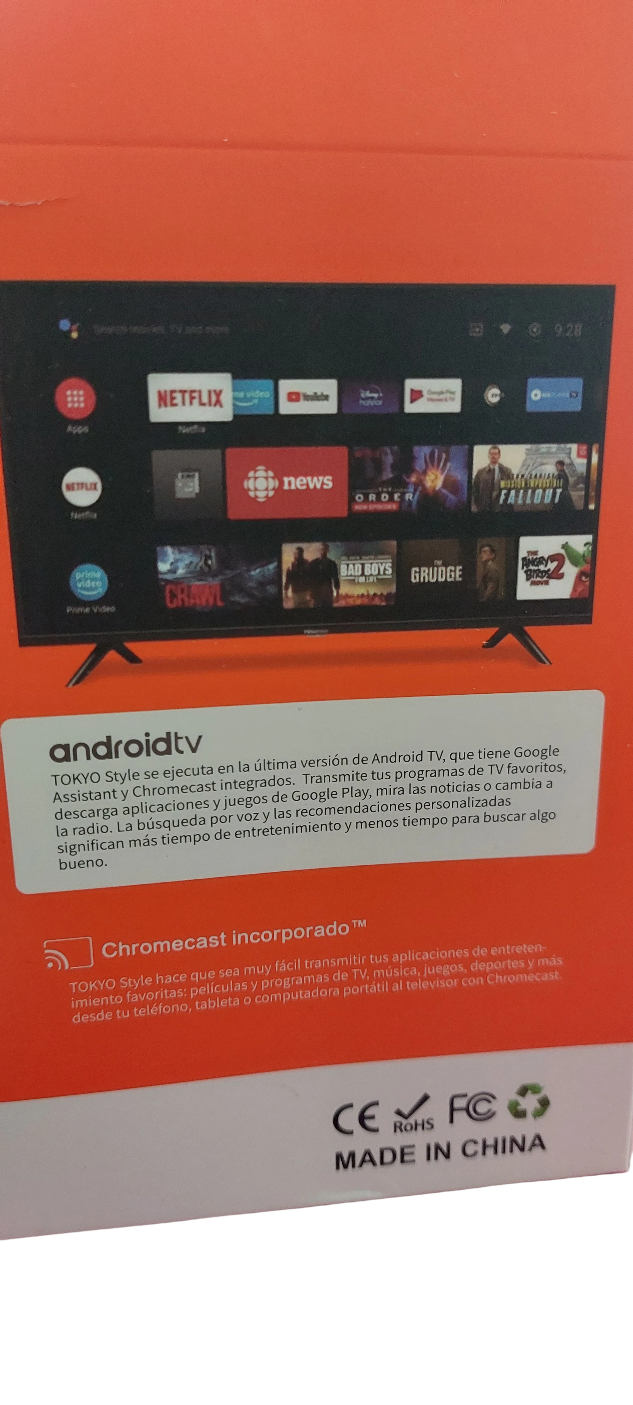 TV Stick Android 4K Ultra HD Tokyo Style con Control Remoto y Google Assistant - 2