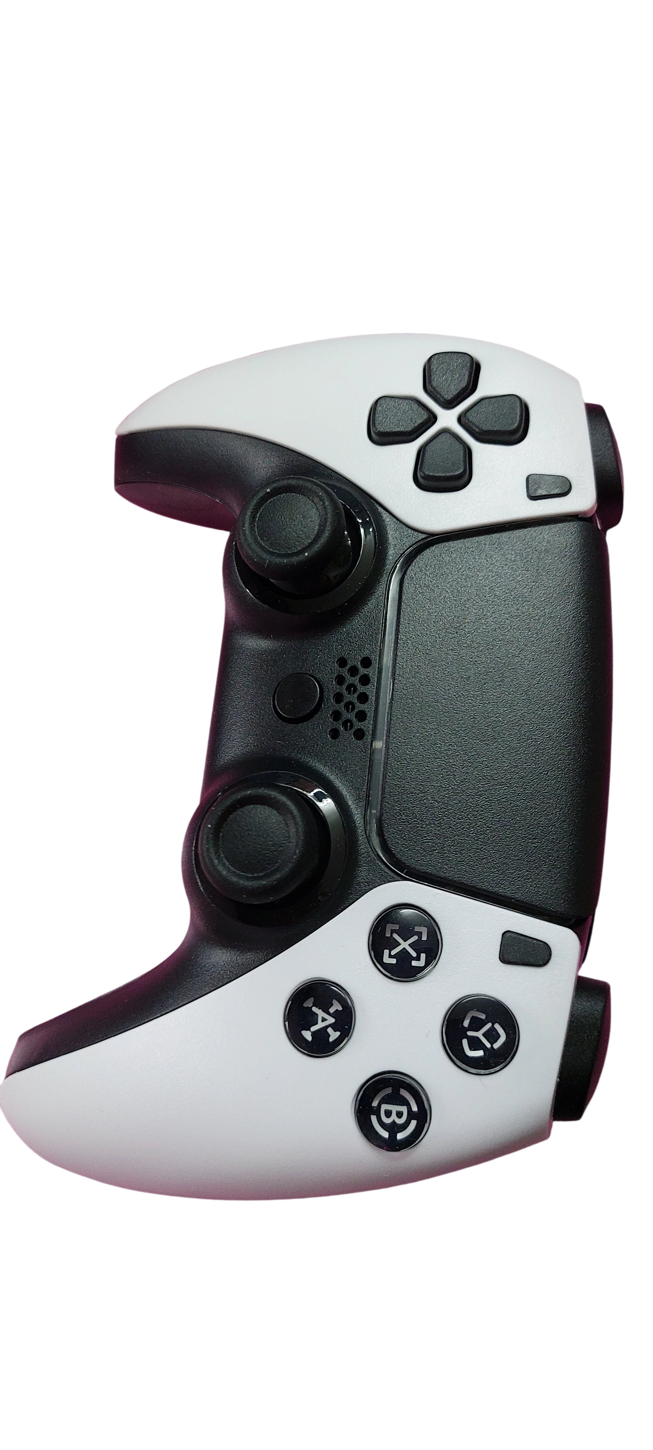 Control Inalámbrico Wireless para PlayStation 4 (PS4) - Diseño Bicolor Blanco y Negro