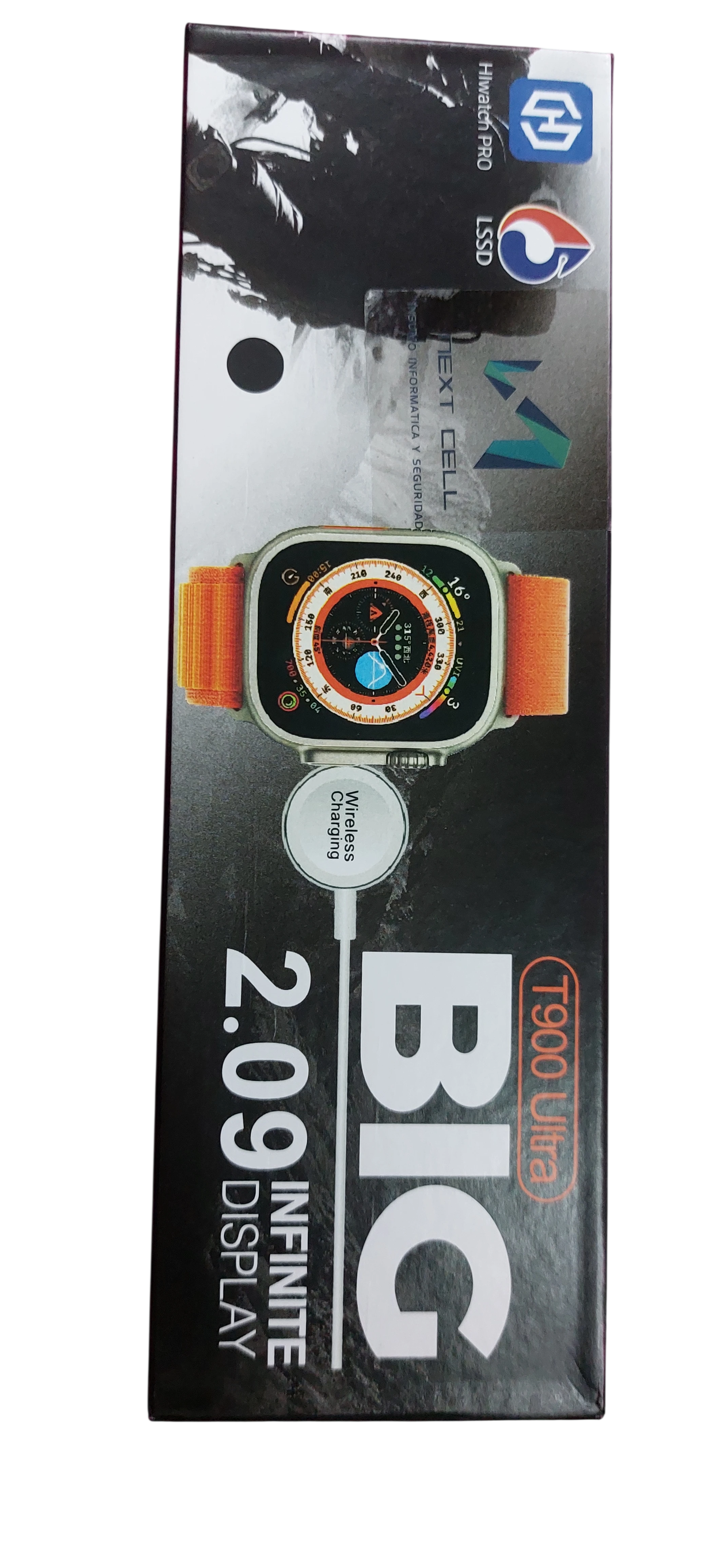 Apple Watch Ultra con Correa Alpine Loop Naranja - Smartwatch Aventura y Deportes Extremos - 2