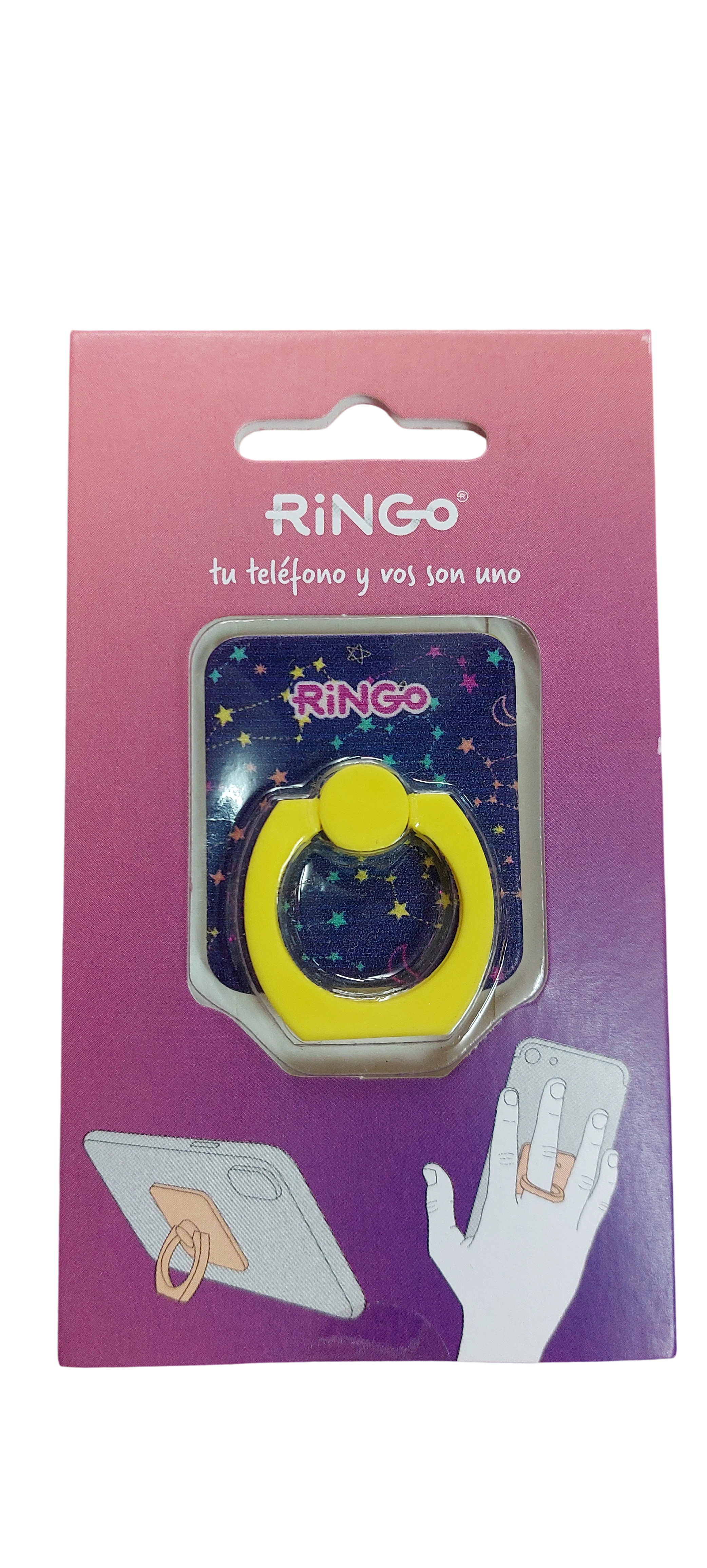 Ring Holder para Celular RiNGo con Diseño Místico - Soporte y Agarre Antideslizante - 3