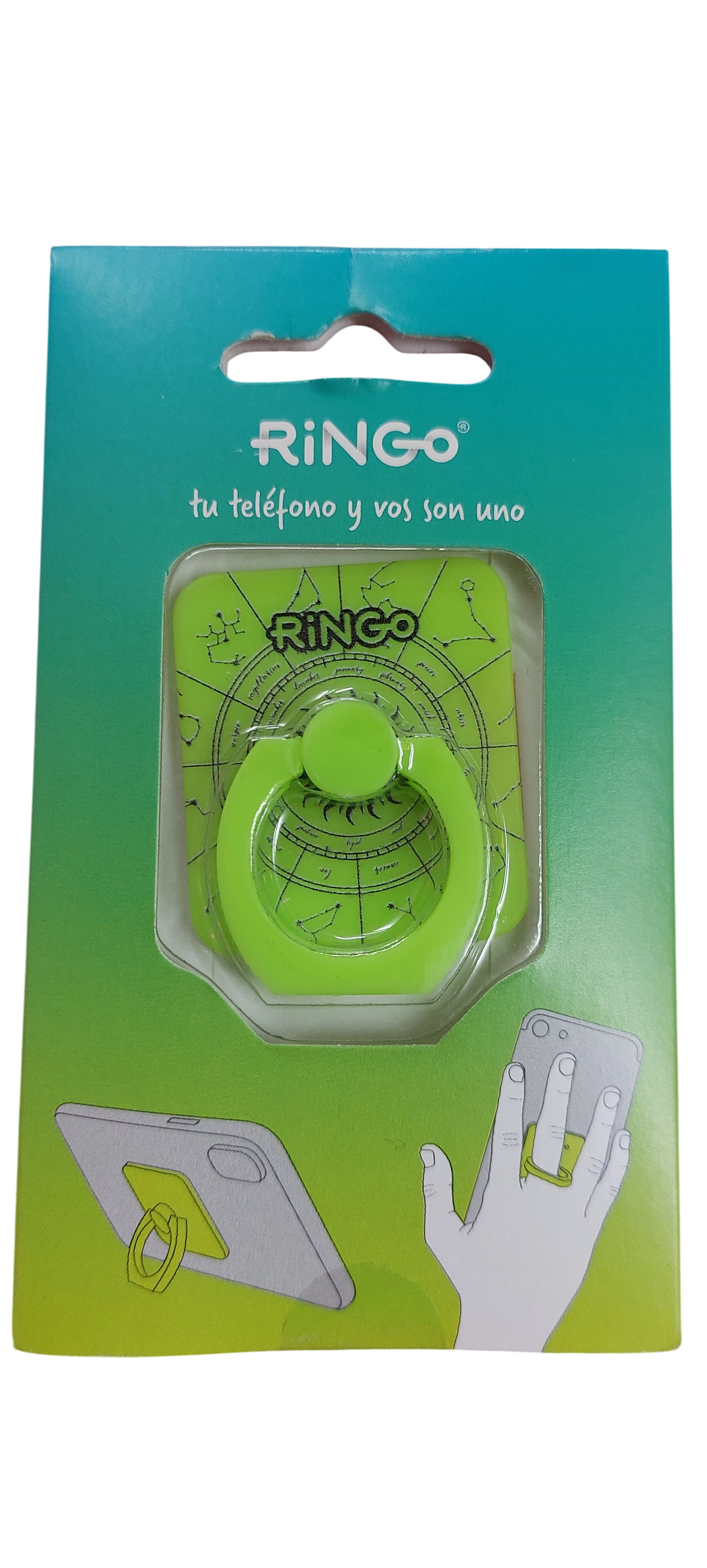 Ring Holder para Celular RiNGo con Diseño Místico - Soporte y Agarre Antideslizante - 4