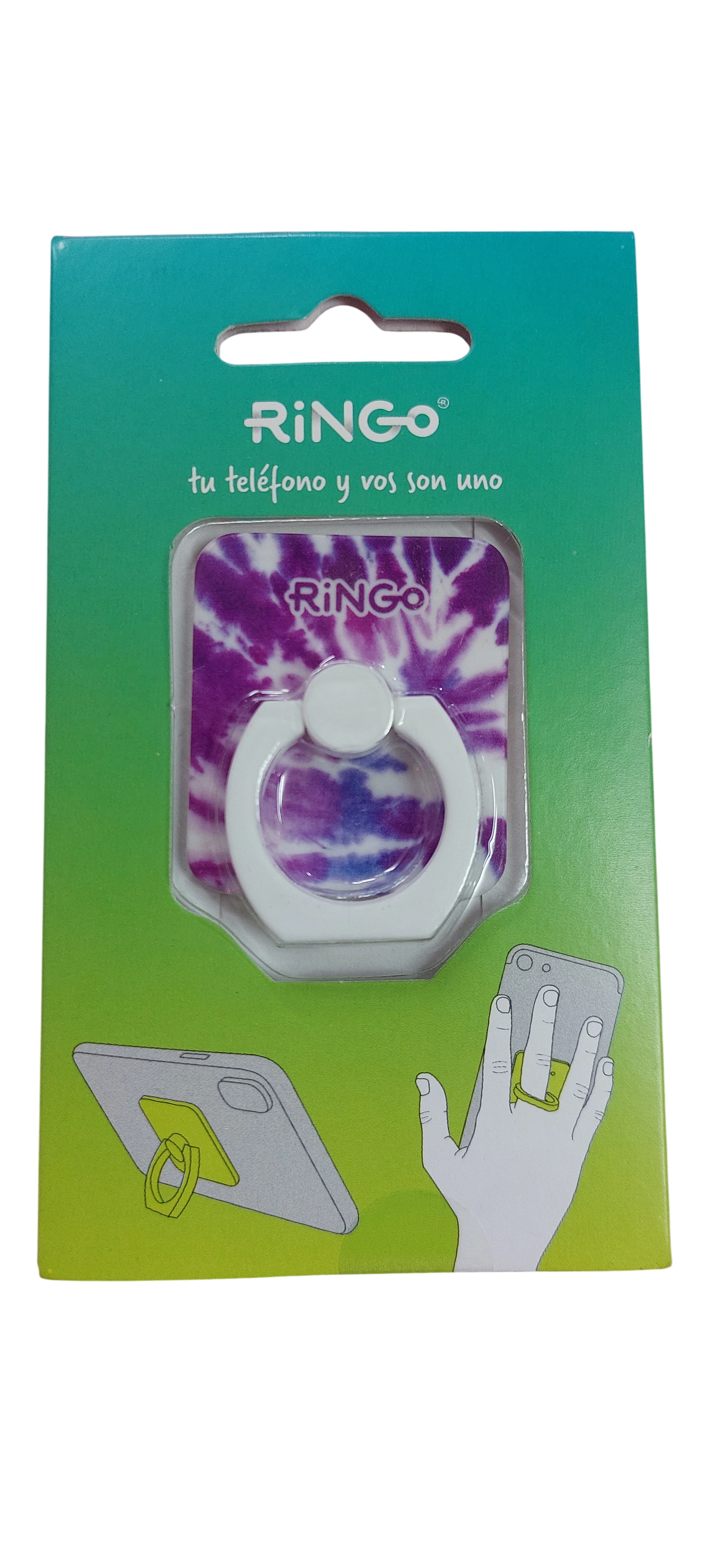 Ring Holder para Celular RiNGo con Diseño Místico - Soporte y Agarre Antideslizante - 5