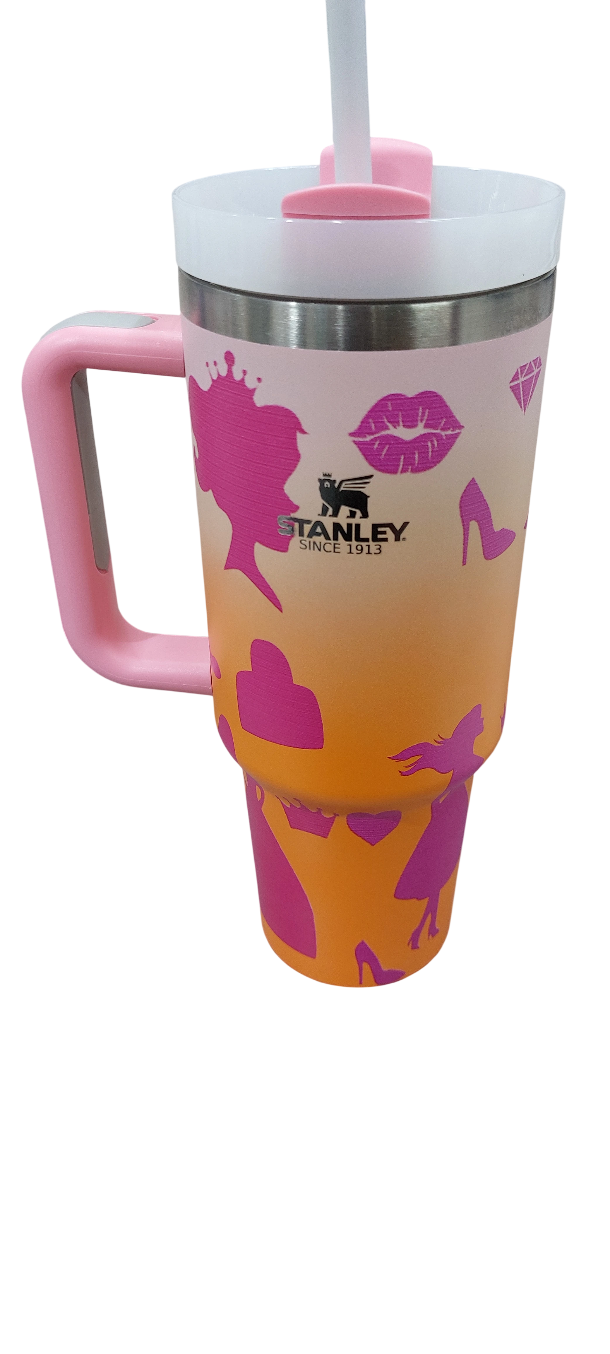 Vaso Térmico Stanley Quencher 40oz con Manija y Sorbete – Tumbler Acero Inoxidable - 2