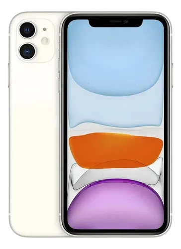 Apple iPhone 11 Blanco - Smartphone 6.1" Dual Cámara 12MP