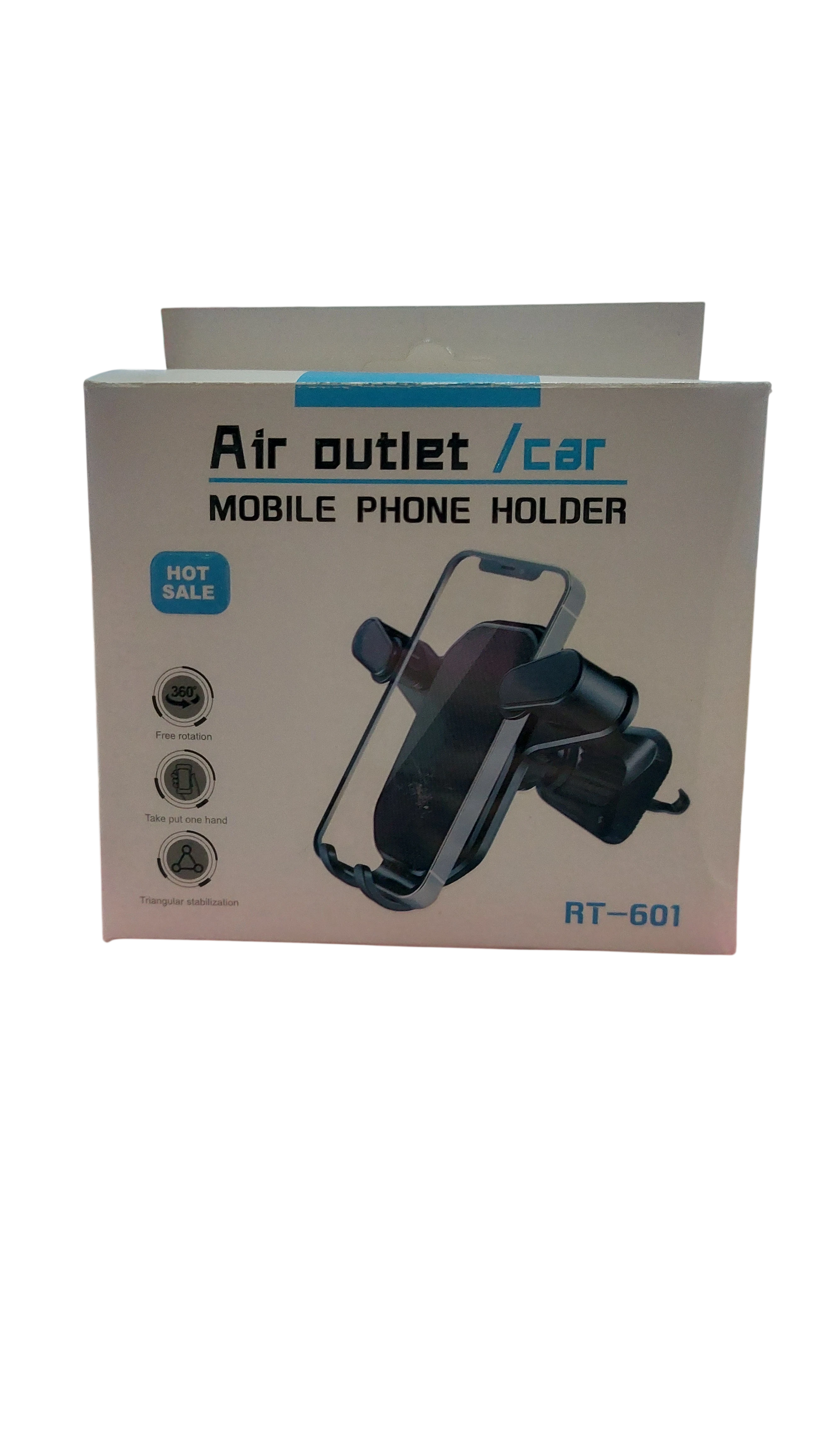 Soporte de Celular para Auto con Salida de Aire RT-601 - Rotación 360°