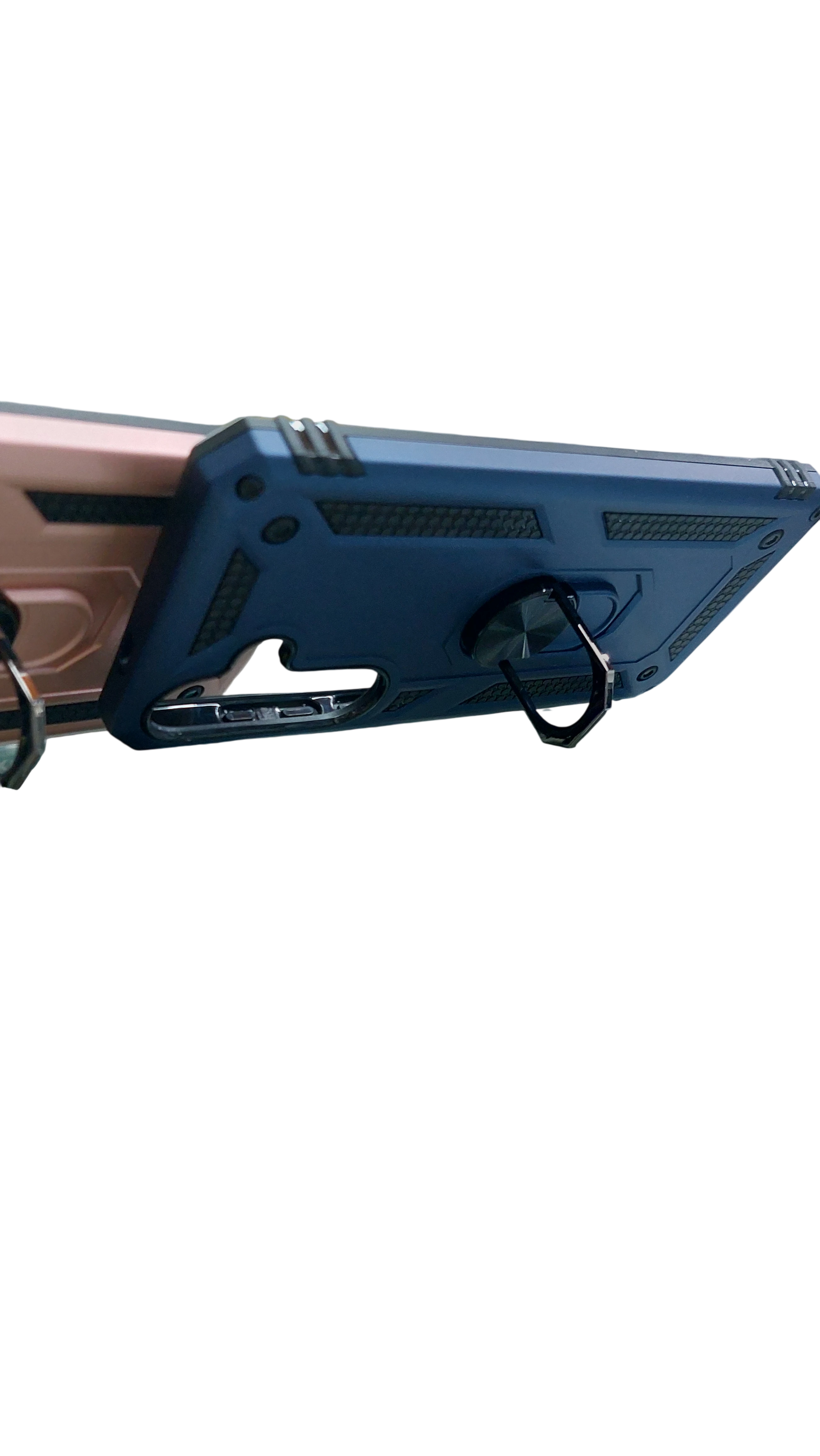 Funda Militar con Anillo Soporte para Samsung Galaxy S26 Ultra – Protección Extrema Rosa - 2