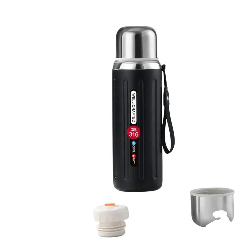 Termo Premium Vacum 800 ml . Acero inoxidable  ,agarre wD531 - 3