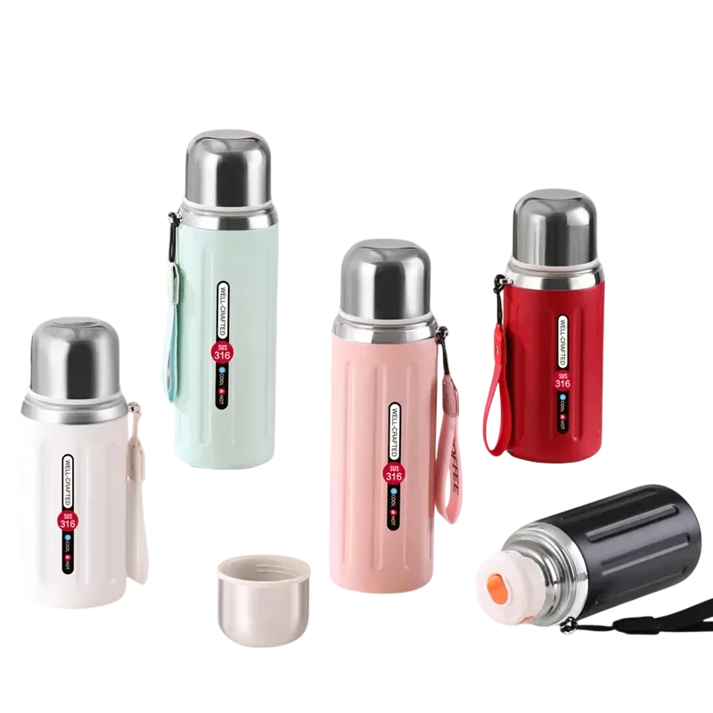 Termo Premium Vacum 800 ml . Acero inoxidable  ,agarre wD531 - 4