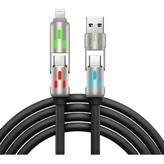Cable usb reforzado 2 en 2